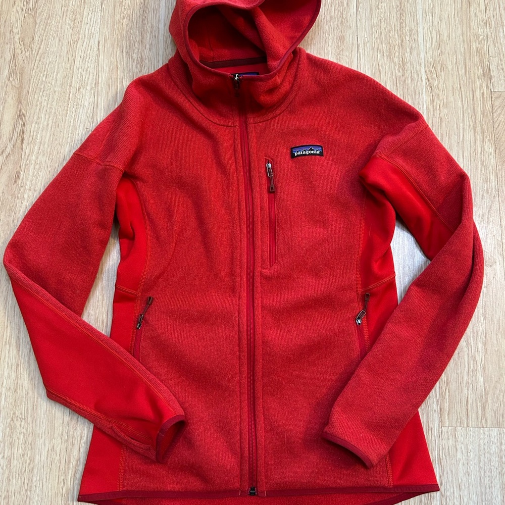 Patagonia hooded better sweater size small women's